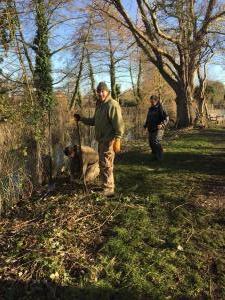 All planting along the river bank now complete 19.1.18