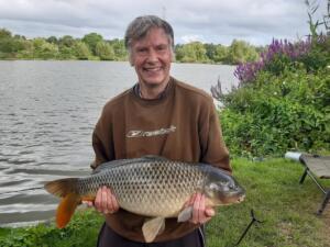 Graham Windram Westminster Field Lake 21Lb caught on Krill-pop up 28.8.21