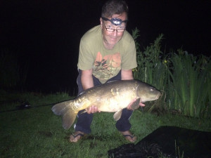 John McCaig 21Lb 2oz Viaduct Lake on Tigernut flavoured boilies 13.6.16