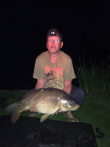 John McCaig 21Lb Viaduct Lake on Tigernut flavoured boilies 13.6.16