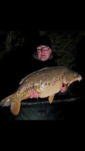 John Cook 32Lb on poacher baits - Viaduct Lake 15.4.21