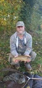 Keith Inwood caught on worm size 14 hook in open water  - west lake 5.11.19