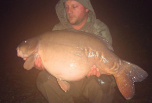 Mark Tavener – Westminster Lake 25lb 6oz - 26.10.11