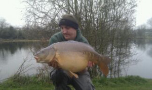 Matt G 24Lb 2oz Westminster Fielld Lake 20.3.12