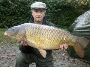 Steve Wetherly 27lb viaduct lake. Caught this fish less than five minutes after being caught and returned by someone else. It took a bottom bait. 10.11.12