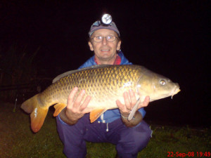 Andy King - 16 Lb Common - Viaduct Lake - 22.9.2008