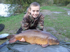 Jack Smith's first 20 + fish - 22 Lb Common