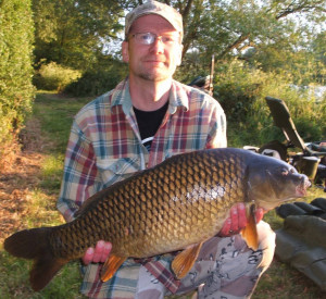 Philip Kubias, 15Lb 8oz from swim 82 on Viaduct lake using Mainline Cell - 22.5.11