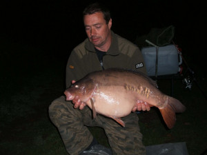 Rob Bond 18Lb  Westminster Lake on R + R - 4.9.11