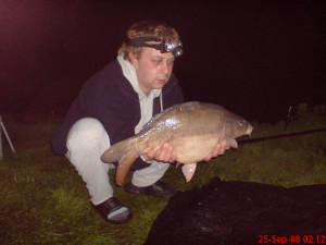 Steve Dixon - 10 Lb Mirror - Viaduct Lake - 25.9.2008