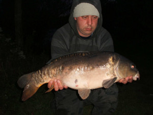Steve Dixon 12Lb 14oz Westminster Lake on home made Ultraplex - 7.9.11