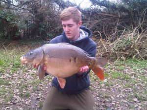 Tom Kayabasi - 20lb mirror viaduct lake, bottom bay - 6.3.11