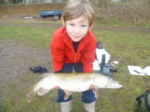 William Benningfield Aged 7 Westminster Lake 12Lb February 2012