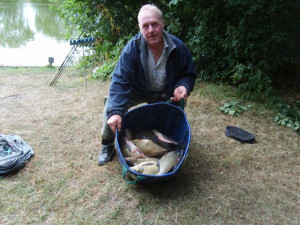 Charlie Rayner runner up with 56Lb 8.8.10