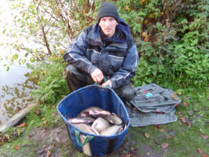 Tate Dorton, with his 57lb 8oz winning catch 31.10.2010