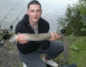 Callum Spencer 5lb 8oz Sutton Big Lake on boillie 19.5.12