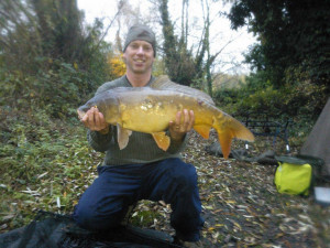 David Spalding 16lb 8oz from the slot sutton big lake December 2012
