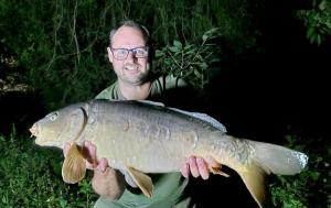 Lee Crane 18.5lb Big Lake, A 24-hour session on Sutton Big lake, 13 fish in total. All caught on Sticky Krill wafters 28-29th-September 2023