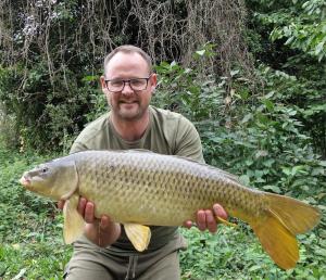 Lee Crane 19lb Big Lake, A 24-hour session on Sutton Big lake, 13 fish in total. All caught on Sticky Krill wafters 28-29th-September 2023