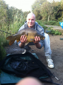 Lee Powell 13Lb 8oz Side snags September 2011