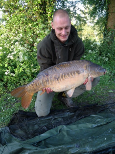 Mark White 27Lb 8oz Big Lake 9.5.14