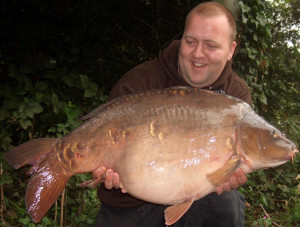 Mark Armstrong newly named cut tail 33Lb Big Lake 1.9.12