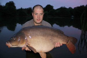 Scott Gibbons 28Lb 2oz Small Lake at 4am 2.7.13