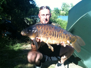 Andrew Bassett 13Lb fully scaled mirror big lake the island swim 11.7.10