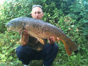 Andrew Bassett 17Lb mirror big lake the island swim 11.7.10