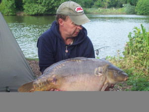 Bruce Mckay, 32Lb from Sutton small lake - June 2011