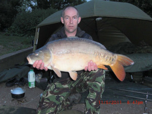 Pete Winfield-, 16Lb 14oz, Side snags on R + R - 11.5.11
